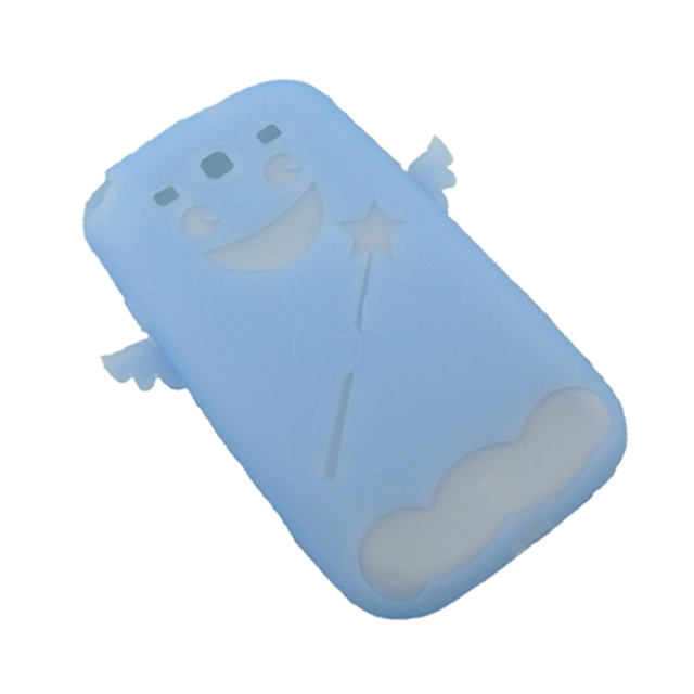 【GALAXY S3 ケース】Angel Silicone Case, Blueサブ画像