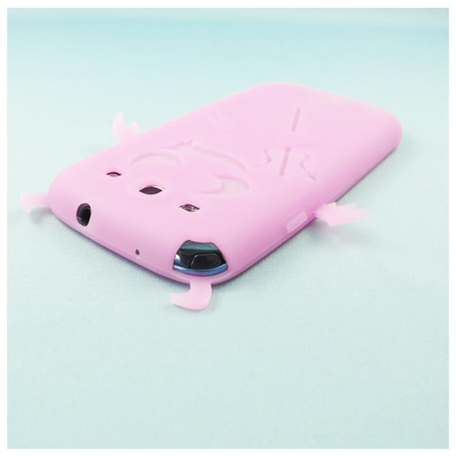 【GALAXY S3 ケース】Satan Silicone Case, Light Pinkサブ画像