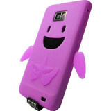 【GALAXY S2 ケース】Angel Silicon Case, Hot Pink