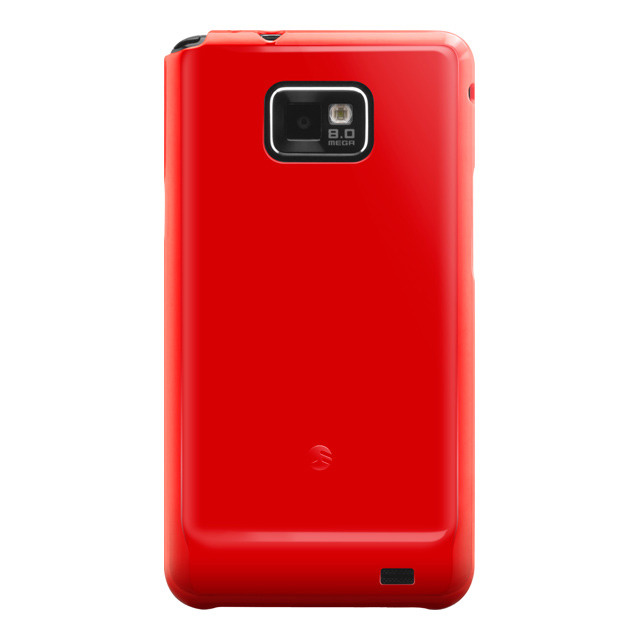 【GALAXY S2 ケース】NUDE(Red)