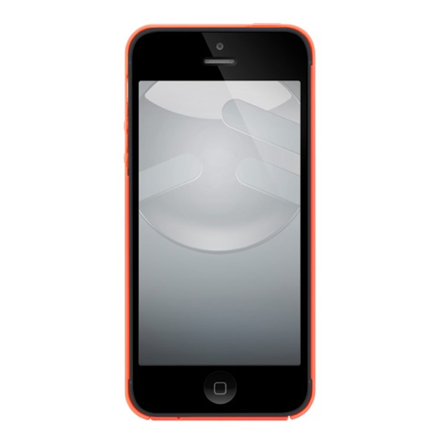 【iPhone5s/5 ケース】NUDE Neon Salmonサブ画像