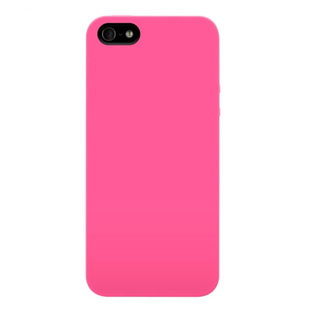 【iPhone5s/5 ケース】NUDE Neon Pink