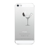 【iPhoneSE(第1世代)/5s/5 ケース】iTattoo Magic Cocktail WHITE