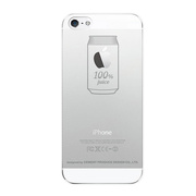 【iPhoneSE(第1世代)/5s/5 ケース】iTattoo 100％Juice WHITE