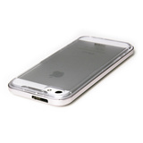 【iPhone5s/5 ケース】Edgeハイブリッドハードシェルケース (Silver)