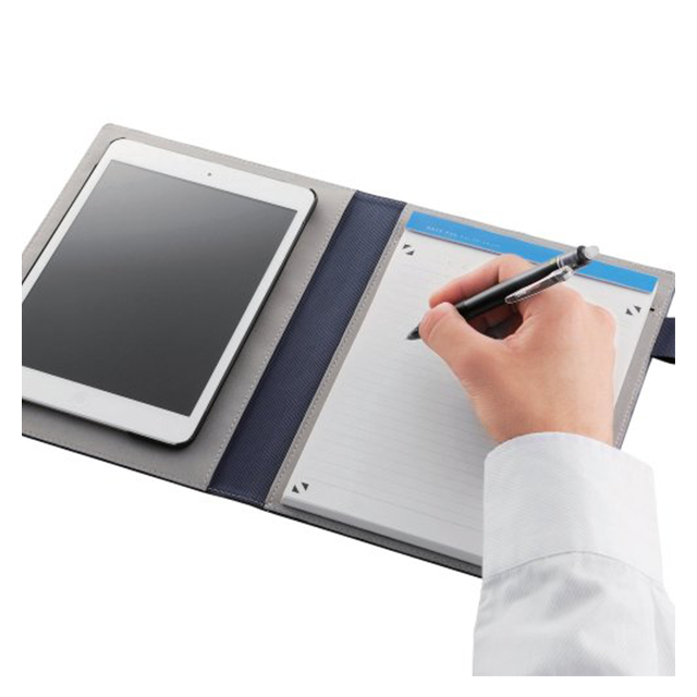 【iPad mini(第1世代) ケース】クロスパッド ノートパッドタイプ グレー サブ画像