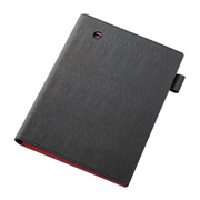 【iPad mini(第1世代) ケース】クロスパッド ノートパッドタイプ ブラック 