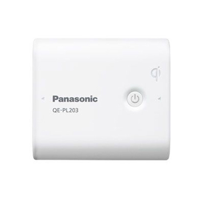 無接点対応USBモバイル電源 QE-PL203-W ホワイト
