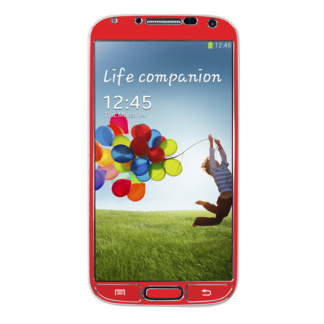 【GALAXY S4 スキンシール】Aluminize for Galaxy S4 Made in Korea (Red)