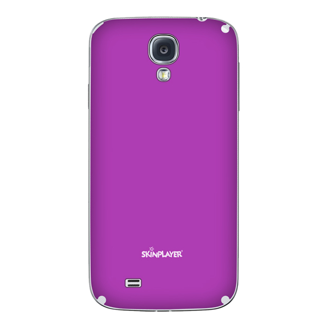 【GALAXY S4 スキンシール】Aluminize for Galaxy S4 Made in Korea (Purple)サブ画像