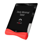 iPad / Kindle / Nexus / GALAXY タブレット用タッチペン内蔵のスタンド Universal Dock Minimal レッド