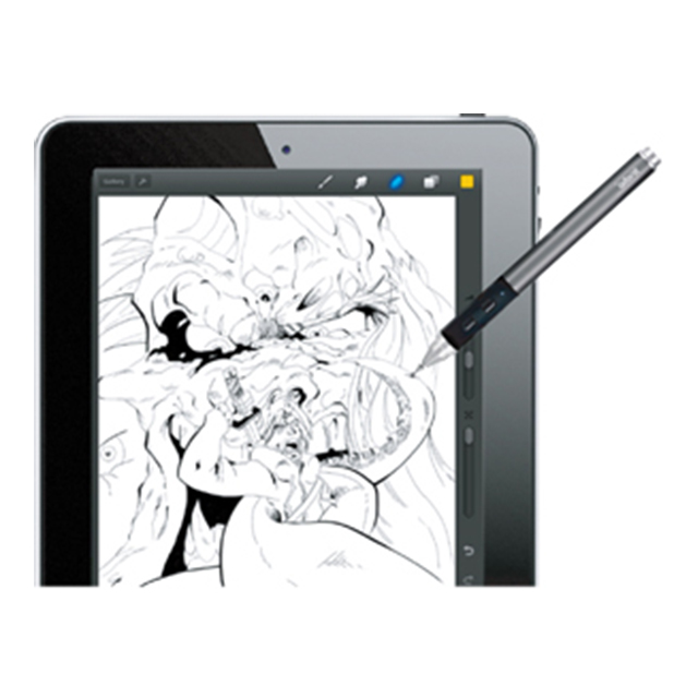 Bluetooth4 0搭載筆圧対応スタイラスペン Jot Touch 4 レッド 画像一覧 Unicase