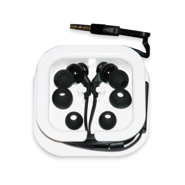 OUTBACK-11Waterproof Ear Buds with Microphone (Black)