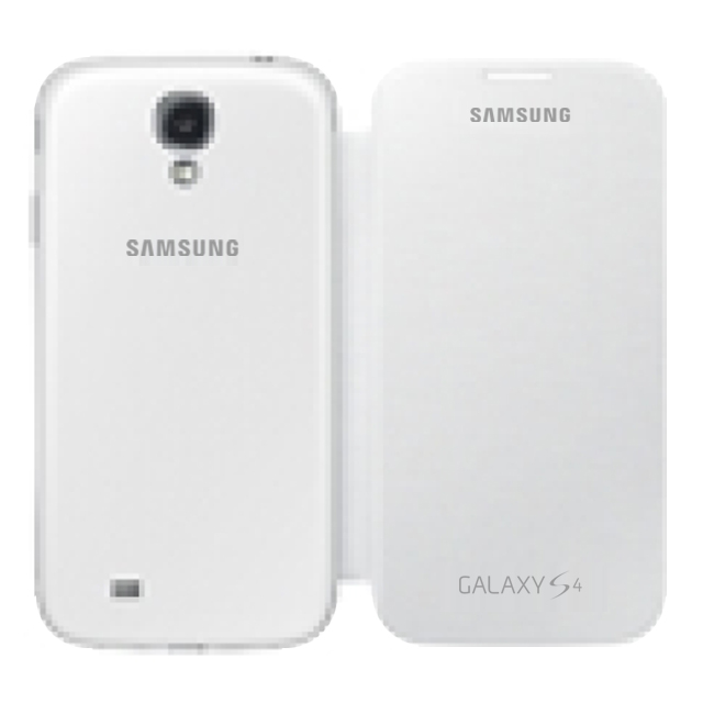 【GALAXY S4 ケース】Samsung純正アクセサリ フリップケース (ホワイト)サブ画像