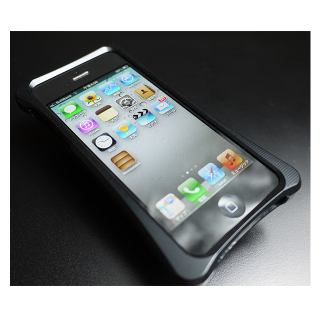 【iPhone5s/5 ケース】Smart Veil TYPE2 (Black2×Black)サブ画像