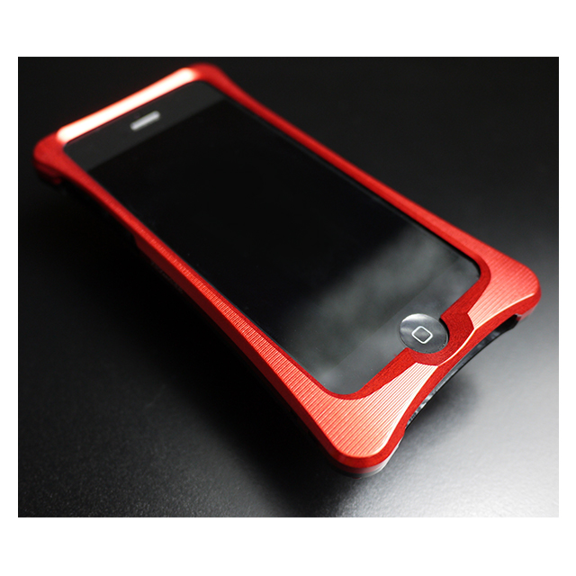【iPhone5s/5 ケース】Smart Veil TYPE1 (Red1×Black)サブ画像