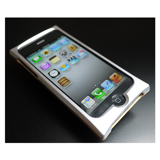 【iPhone5s/5 ケース】Smart HYBRID (Silver1×B.チェリー)サブ画像