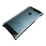 【iPhone5s/5 ケース】Smart HYBRID (Silver1×Black)