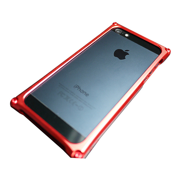 【iPhone5s/5 ケース】Smart HYBRID (Red1×Red)