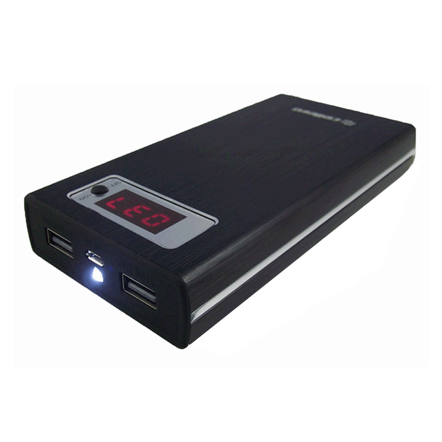 モバイルバッテリー Energimax Series PowerBank 18000mAh(Black)
