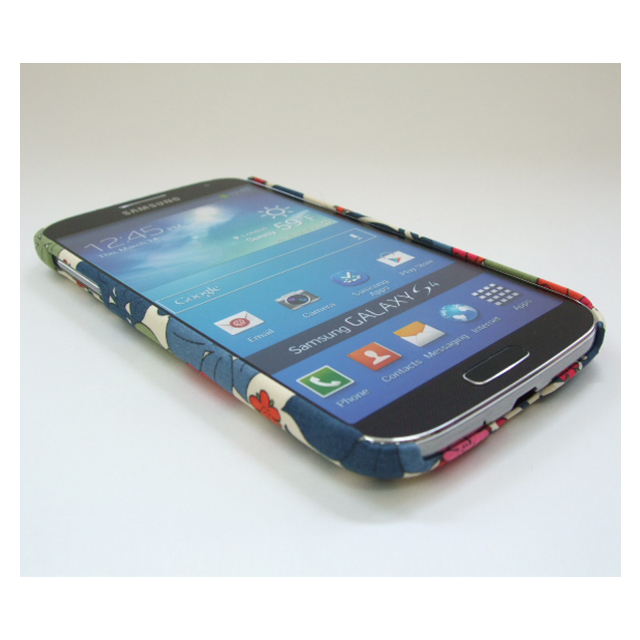 【Galaxy S4 ケース】オリジナルケース! レトロフラワー GS4-225-RDサブ画像