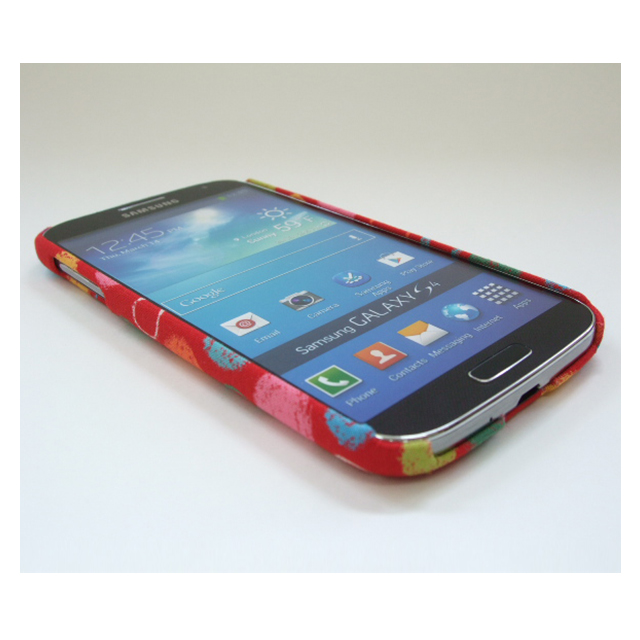 【Galaxy S4 ケース】オリジナルケース! クレパス水玉 GS4-608-RDサブ画像