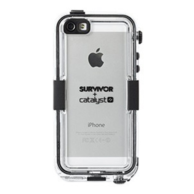 【iPhone5s/5 ケース】Survivor Waterproof + Catalyst iPhone5s/5-BLK BLK CLR GB35562サブ画像