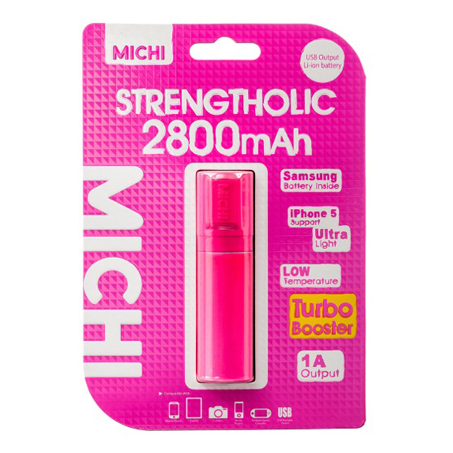 Michi Strengtholic 2800mAh Pink