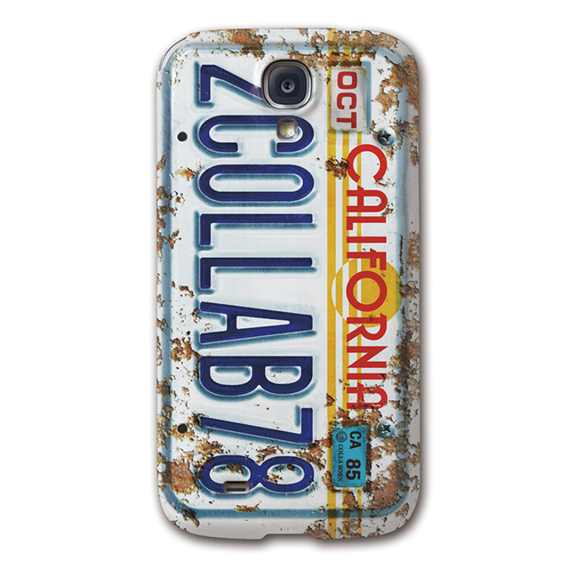 【GALAXY S4 ケース】CollaBorn Numberplate