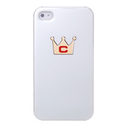 【iPhone4S/4 ケース】CASECROWN BLACK Corset (WH-GD)