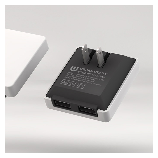 SQUARE USB AC Adaptor グロスホワイトサブ画像