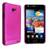 【GALAXY S2 ケース】Barely There Case, Matte Hot Pink