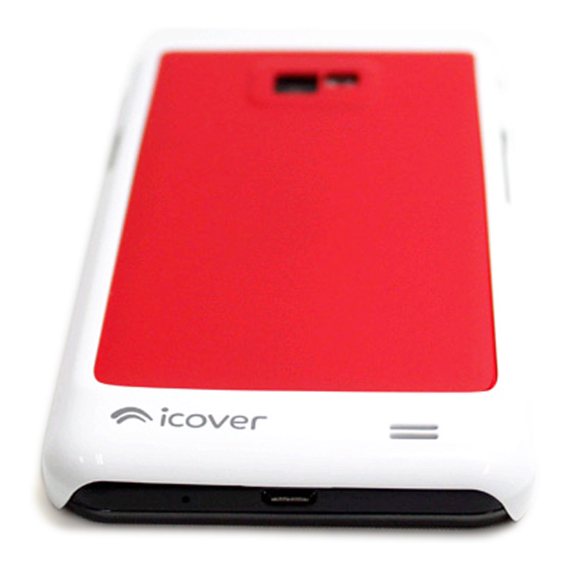 【GALAXY S2 ケース】icover DUESシリーズ レッドサブ画像