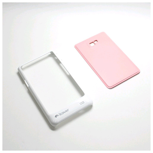 【GALAXY S2 ケース】icover DUESシリーズ ベイビーピンクgoods_nameサブ画像