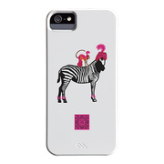 【iPhoneSE(第1世代)/5s/5 ケース】DESIGNER PRINTS Barely There Case, IOMOI Lucky Zebra