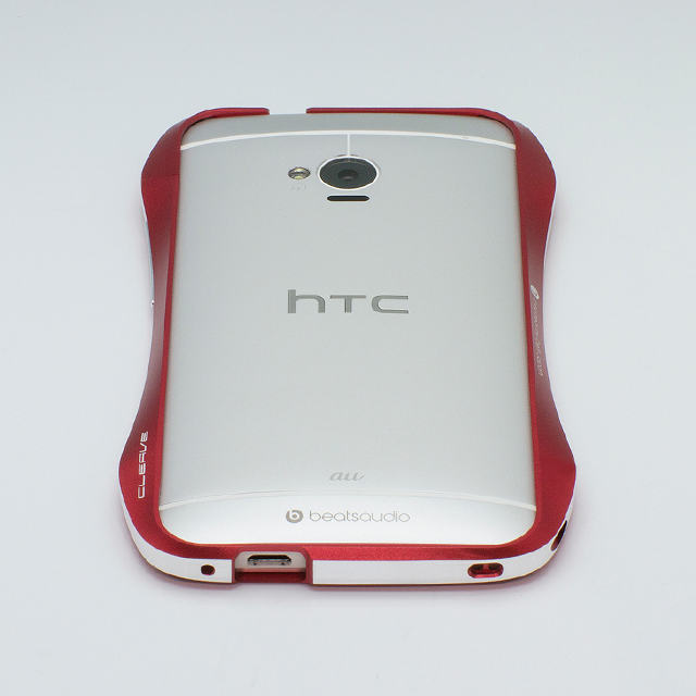 【HTC J One ケース】CLEAVE ALUMINUM BUMPER(FLARE RED)