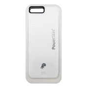 【iPhone5 ケース】PowerSkin BATTERY CASE パススルーAudioケーブル付き(ホワイト)