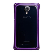 【GALAXY S4 ケース】GX01アルミジャケットバンパー(パープル)