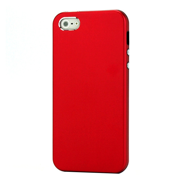 【iPhone5s/5 ケース】ShineEdge Aluminium Case レッド
