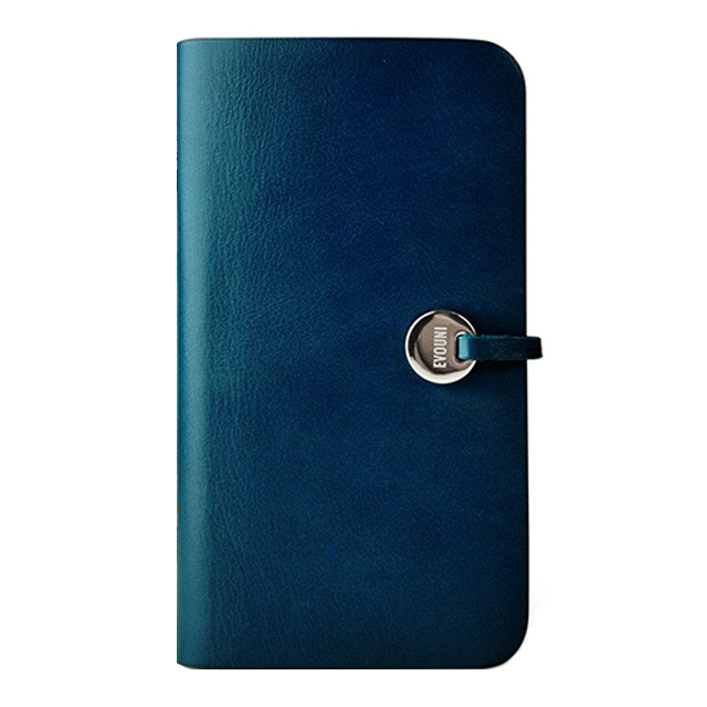 【GALAXY S4 ケース】Leather Arc Wallet Blue