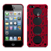 【iPhoneSE(第1世代)/5s/5 ケース】id America Gasket (Red)