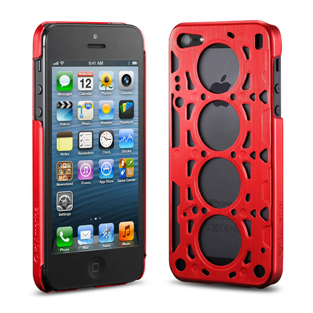 【iPhoneSE(第1世代)/5s/5 ケース】id America Gasket (Red)goods_nameサブ画像
