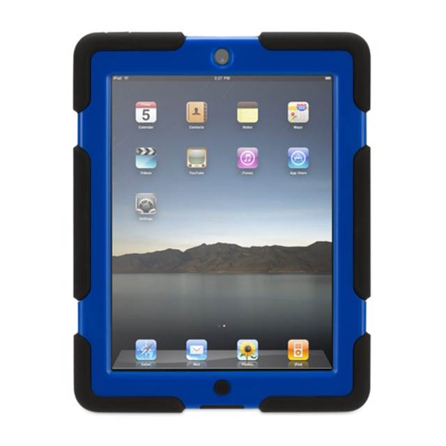 【iPad(第3世代/第4世代) iPad2 ケース】Survivor for iPad 2 3rd 4th-BLK BLU BLK GB35380-2サブ画像