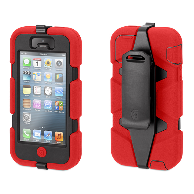 【iPhone5s/5 ケース】Survivor iPhone5s/5-RED BLK BLK-Red Black Black GB35686サブ画像