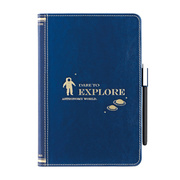【iPad mini(第1世代) ケース】OZAKI O!coat Wisdom Astronomy Book Navy
