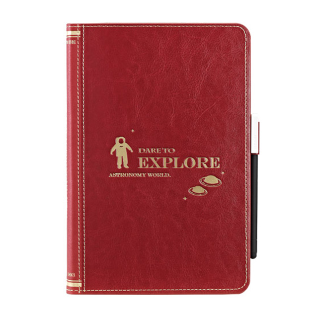 【iPad mini(第1世代) ケース】OZAKI O!coat Wisdom Astronomy Book Red