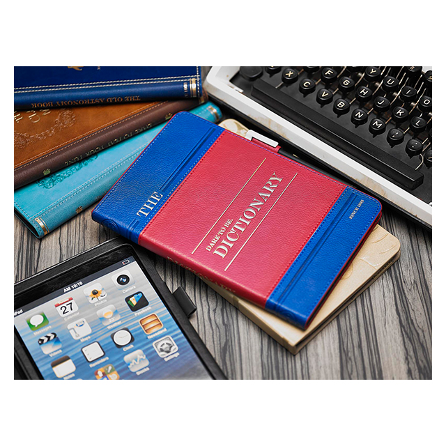 【iPad mini(第1世代) ケース】OZAKI O!coat Wisdom Dictionary Blue+Red+Bluegoods_nameサブ画像