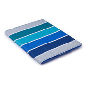 【iPad(第3世代/第4世代) iPad2 ケース】gen FitFolio[ColorBar Arctic Blue]