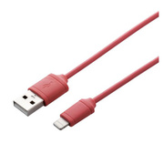 Lightningコネクタ対応USBケーブル レッド/1.2m