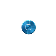 iCharm Home Button Accessory Aluminum(ブルー)